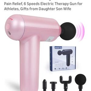 Pink Electric Massage Gun